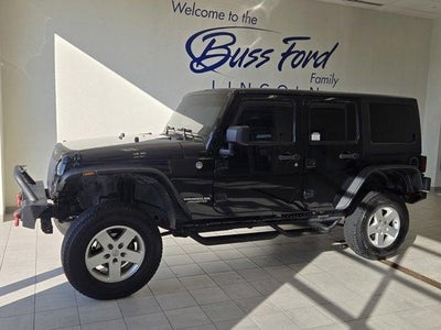 2012 Jeep Wrangler Unlimited 4X4 Sahara 4DR SUV