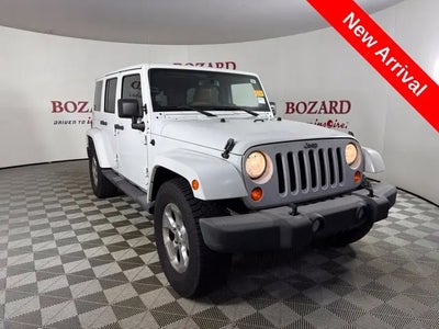 2013 Jeep Wrangler Unlimited 4X4 Sahara 4DR SUV
