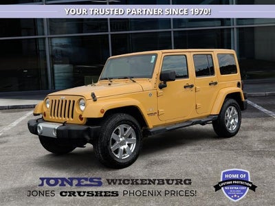 Photo of a 2013 Jeep Wrangler Unlimited 4X4 Sahara 4DR SUV for sale