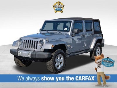 2014 Jeep Wrangler Unlimited 4X4 Sahara 4DR SUV