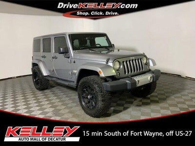 2014 Jeep Wrangler Unlimited 4X4 Sahara 4DR SUV