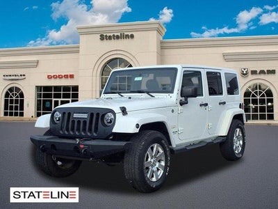 2014 Jeep Wrangler Unlimited 4X4 Sahara 4DR SUV