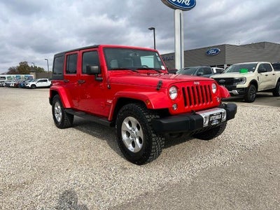 2015 Jeep Wrangler Unlimited 4X4 Sahara 4DR SUV