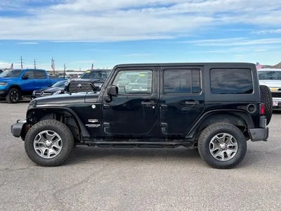 2015 Jeep Wrangler Unlimited 4X4 Sahara 4DR SUV