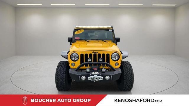 2015 Jeep Wrangler Unlimited Sahara — photo 1 of 12