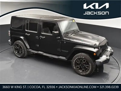 2017 Jeep Wrangler Unlimited 4X4 Sahara 4DR SUV