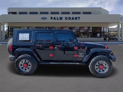 2013 Jeep Wrangler Unlimited 4X4 Sahara 4DR SUV