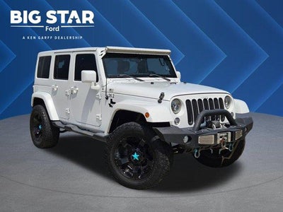 2015 Jeep Wrangler Unlimited 4X4 Sahara 4DR SUV