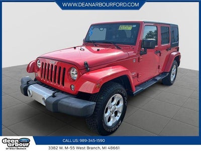 Photo of a 2015 Jeep Wrangler Unlimited 4X4 Sahara 4DR SUV for sale