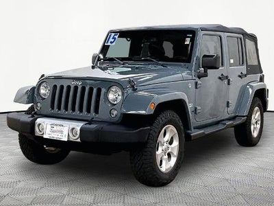 Photo of a 2015 Jeep Wrangler Unlimited 4X4 Sahara 4DR SUV for sale