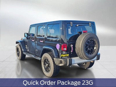 2015 Jeep Wrangler Unlimited 4X4 Sahara 4DR SUV