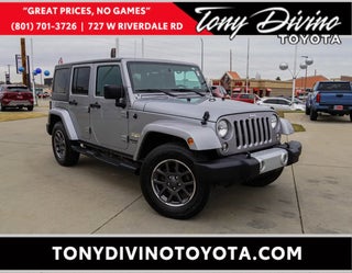 2015 Jeep Wrangler Unlimited with Billet Silver Metallic Clearcoat Exterior