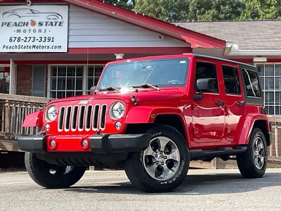 2016 Jeep Wrangler Unlimited 4X4 Sahara 75TH Anniversary 4DR SUV