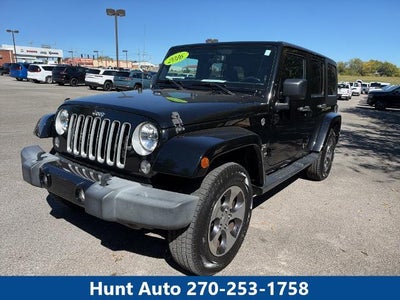 2016 Jeep Wrangler Unlimited 4X4 Sahara 4DR SUV