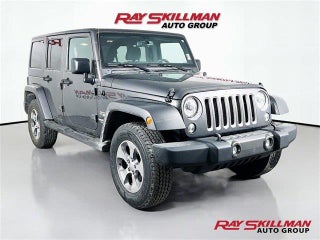 2017 Jeep Wrangler Unlimited with Granite Crystal Metallic Clear Exterior