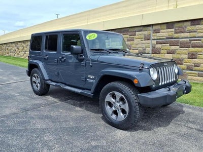 Photo of a 2017 Jeep Wrangler Unlimited 4X4 Sahara 4DR SUV for sale