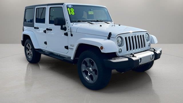 Preowned 2018 Jeep Wrangler JK Unlimited Sahara for Sale