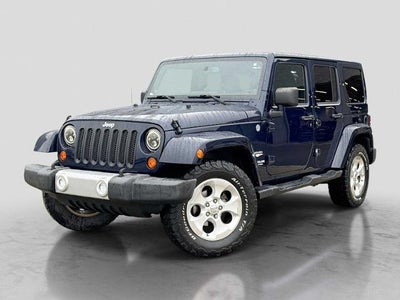 2013 Jeep Wrangler Unlimited 4X4 Sahara 4DR SUV