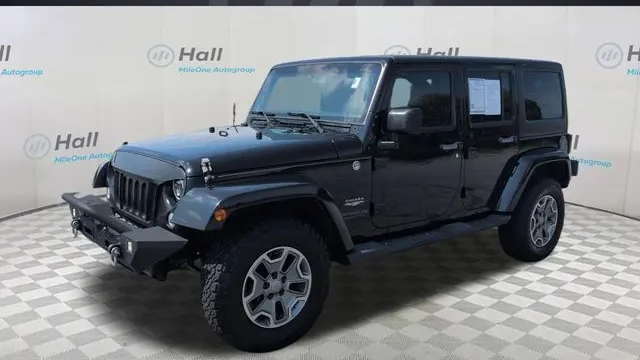 Preowned 2015 Jeep Wrangler Unlimited Sahara for Sale