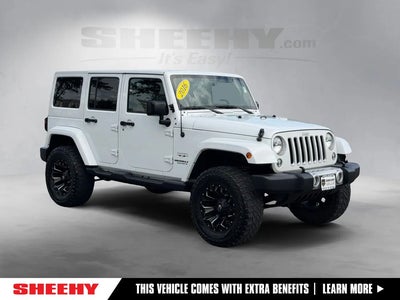 2016 Jeep Wrangler Unlimited 4X4 Sahara 4DR SUV