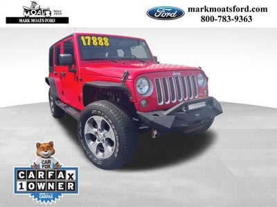 2016 Jeep Wrangler Unlimited 4X4 Sahara 4DR SUV