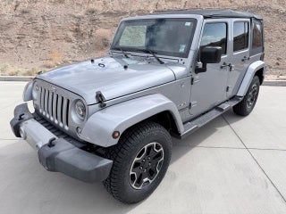 2016 Jeep Wrangler Unlimited with Billet Silver Metallic Clearcoat Exterior