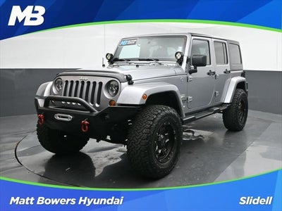 2013 Jeep Wrangler Unlimited 4X4 Sahara 4DR SUV