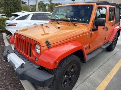 2015 Jeep Wrangler Unlimited 4X4 Sahara 4DR SUV