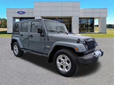 2015 Jeep Wrangler Unlimited 4X4 Sahara 4DR SUV