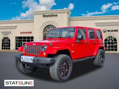 2015 Jeep Wrangler Unlimited 4X4 Sahara 4DR SUV