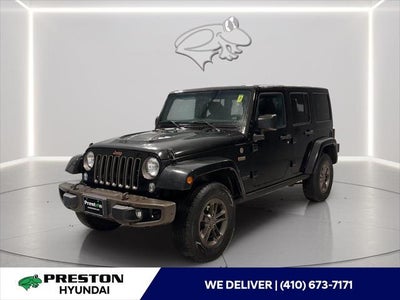 Photo of a 2016 Jeep Wrangler Unlimited 4X4 Sahara 75TH Anniversary 4DR SUV for sale