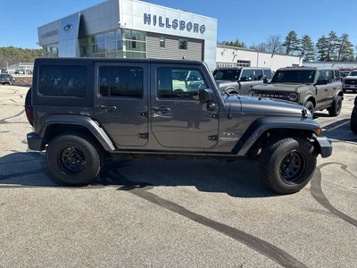 2017 Jeep Wrangler Unlimited 4X4 Sahara 4DR SUV