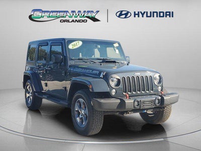 2017 Jeep Wrangler Unlimited 4X4 Sahara 4DR SUV