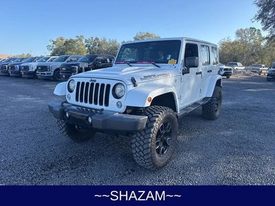 2017 Jeep Wrangler Unlimited 4X4 Sahara 4DR SUV