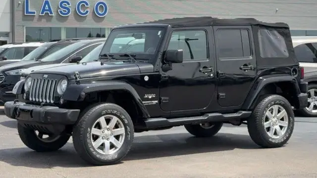 Preowned 2018 Jeep Wrangler JK Unlimited Sahara for Sale