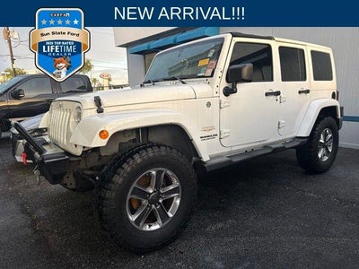 Photo of a 2013 Jeep Wrangler Unlimited 4X4 Sahara 4DR SUV for sale