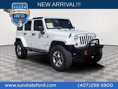 2013 Jeep Wrangler Unlimited 4X4 Sahara 4DR SUV