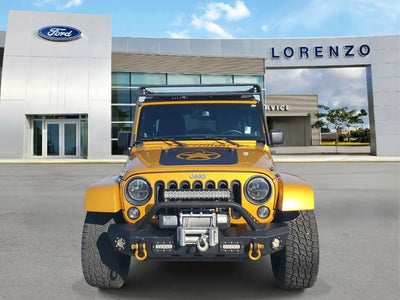 2014 Jeep Wrangler Unlimited 4X4 Sahara 4DR SUV