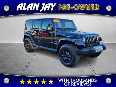 2015 Jeep Wrangler Unlimited 4X4 Sahara 4DR SUV
