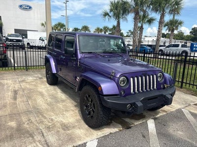 Photo of a 2016 Jeep Wrangler Unlimited 4X4 Sahara 4DR SUV for sale