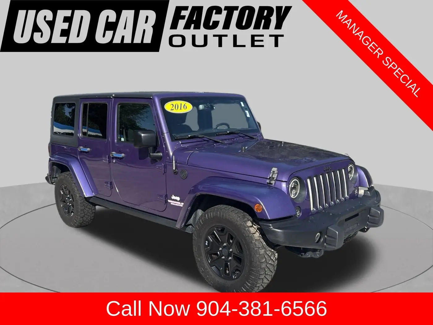 2016 Jeep Wrangler - $10,995