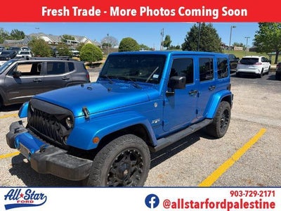 2016 Jeep Wrangler Unlimited 4X4 Sahara 75TH Anniversary 4DR SUV