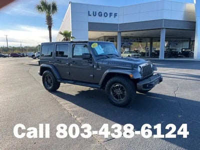 2017 Jeep Wrangler Unlimited 4X4 Sahara 4DR SUV