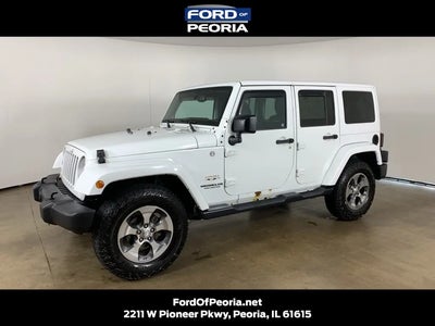 2017 Jeep Wrangler Unlimited 4X4 Sahara 4DR SUV