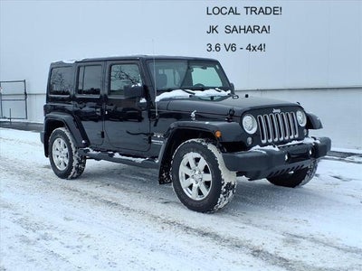 2018 Jeep Wrangler JK Unlimited 4X4 Sahara 4DR SUV
