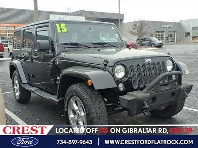 2015 Jeep Wrangler Unlimited 4X4 Sahara 4DR SUV