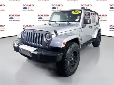 2015 Jeep Wrangler Unlimited 4X4 Sahara 4DR SUV