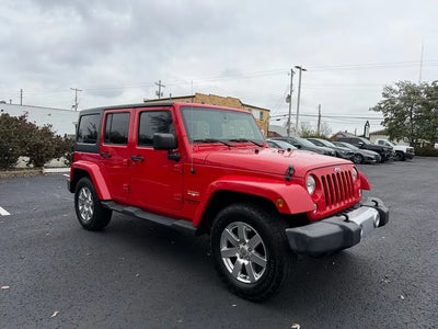 2015 Jeep Wrangler Unlimited 4X4 Sahara 4DR SUV