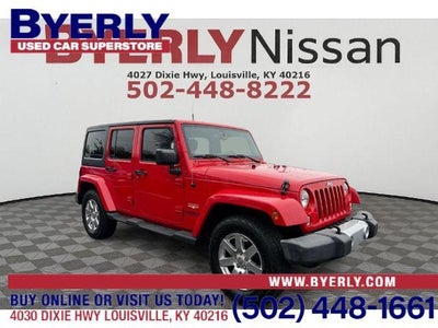 2015 Jeep Wrangler Unlimited 4X4 Sahara 4DR SUV