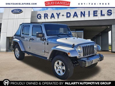 2016 Jeep Wrangler Unlimited 4X4 Sahara 4DR SUV